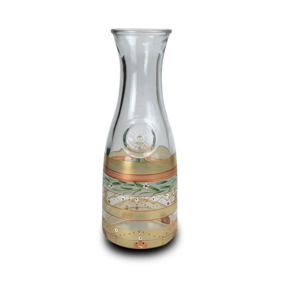 Gold Mosaic Carafe