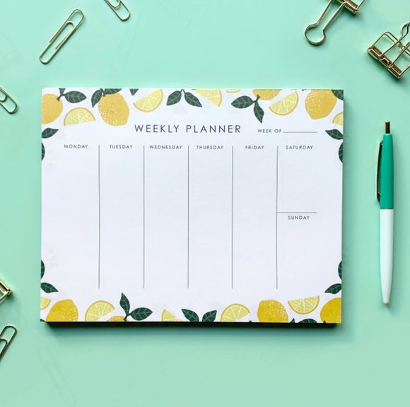 Lemon Weekly Planner