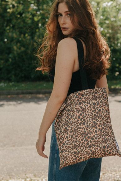 Leopard Print Tote Bag