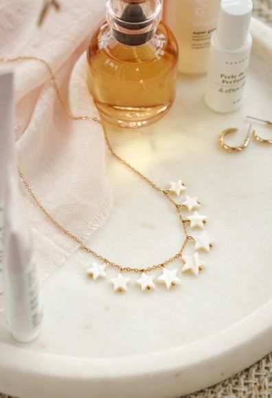 Mother of Pearl Star Necklace