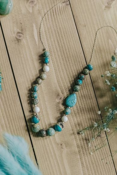 925 Silver and Turquoise Necklace